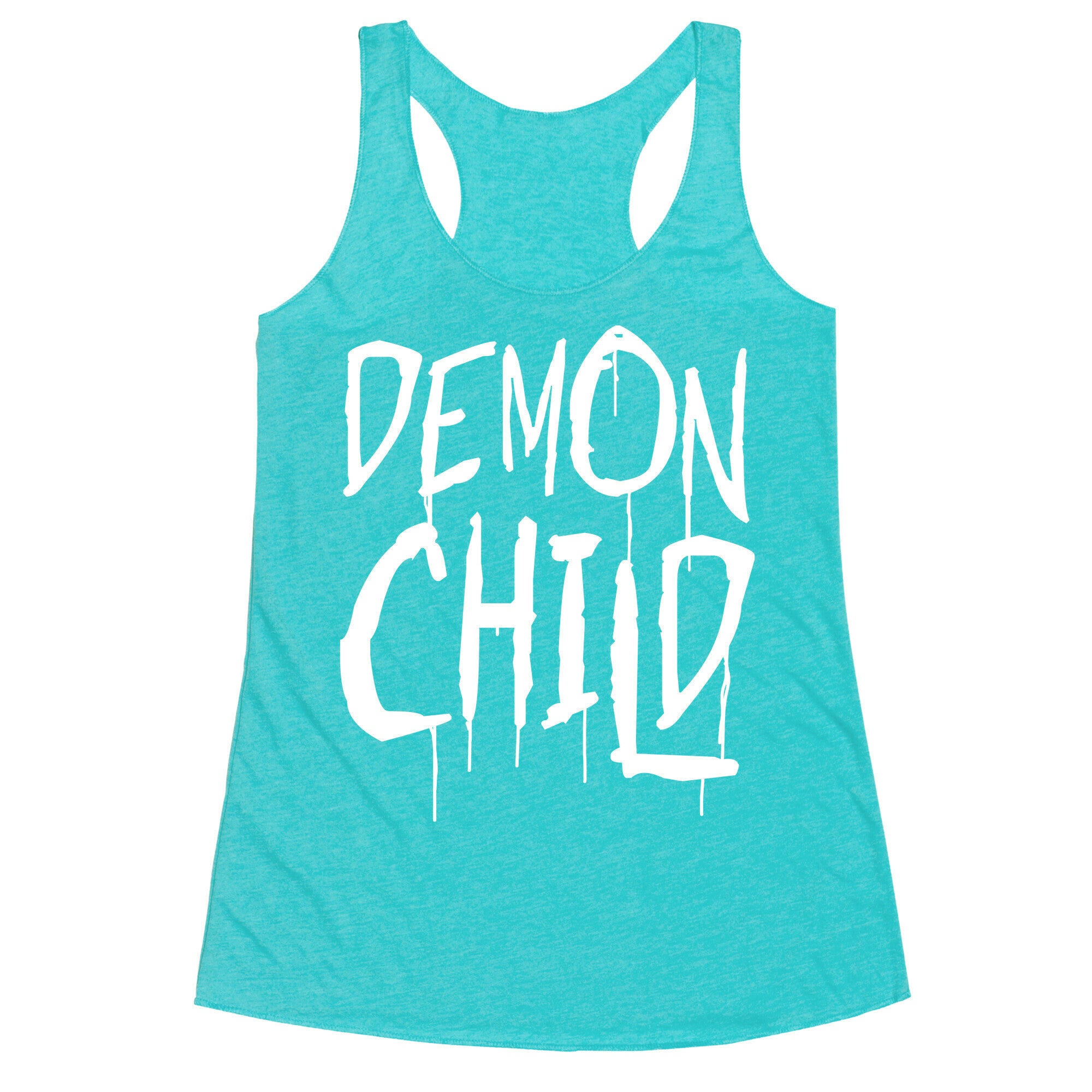 Demon child Racerback Tank