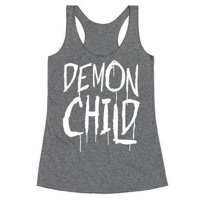 Demon child Racerback Tank