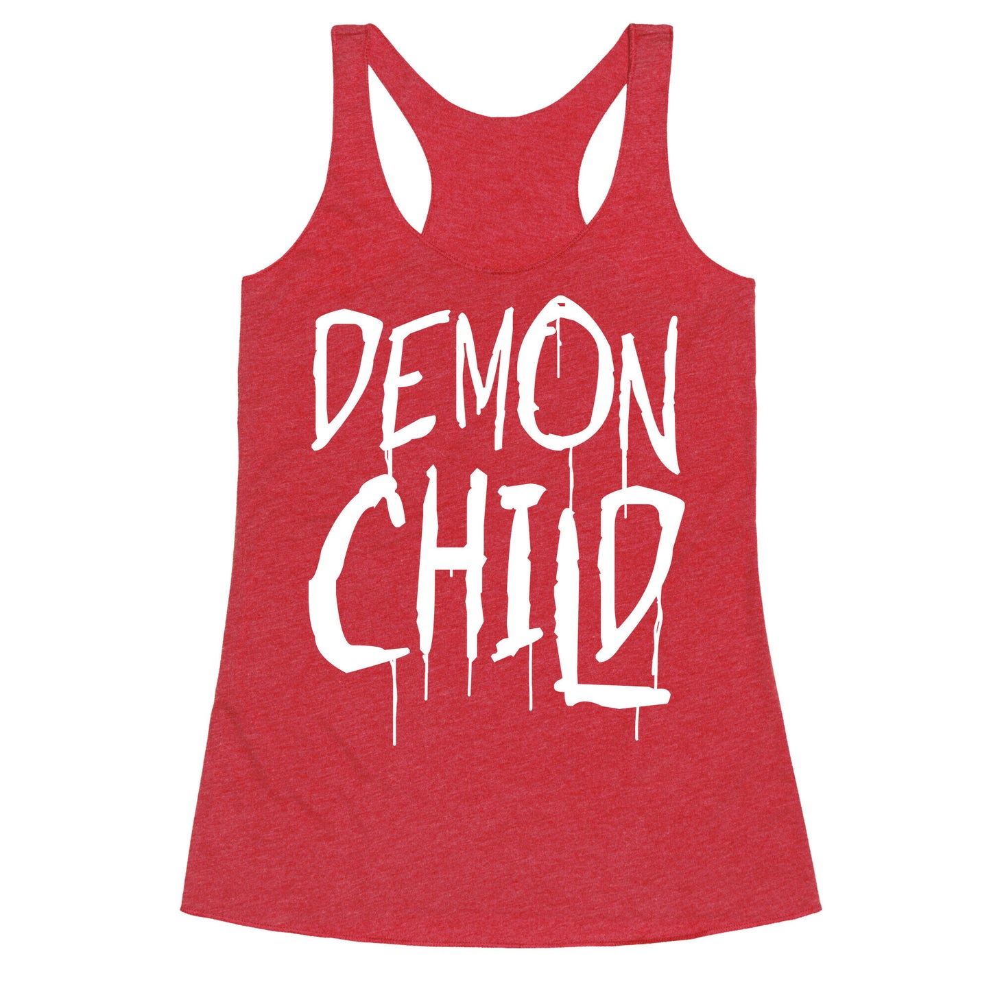 Demon child Racerback Tank