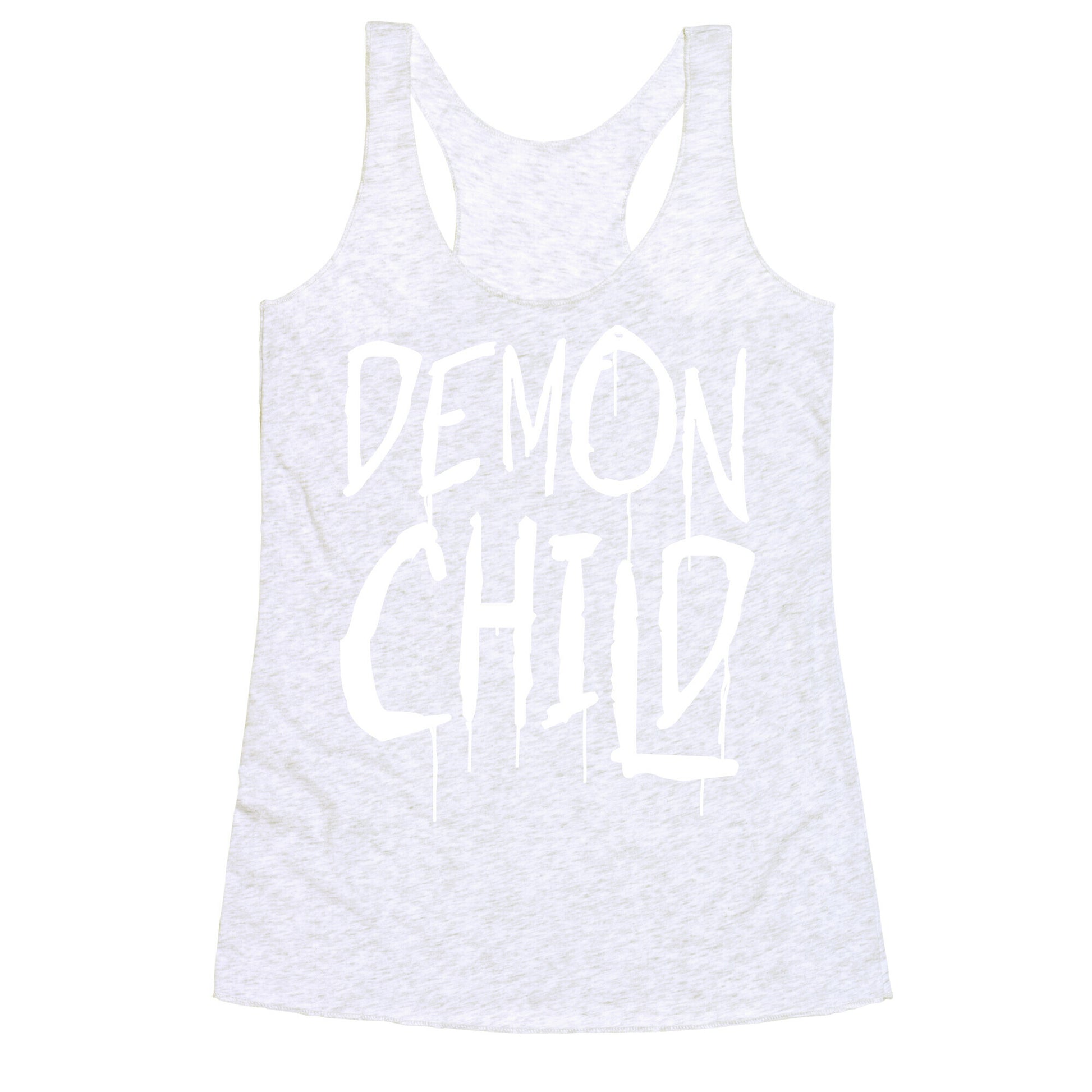 Demon child Racerback Tank