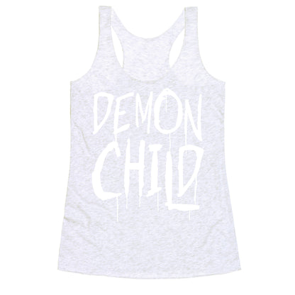 Demon child Racerback Tank