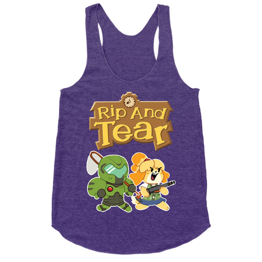 Rip And Tear Racerback Tank