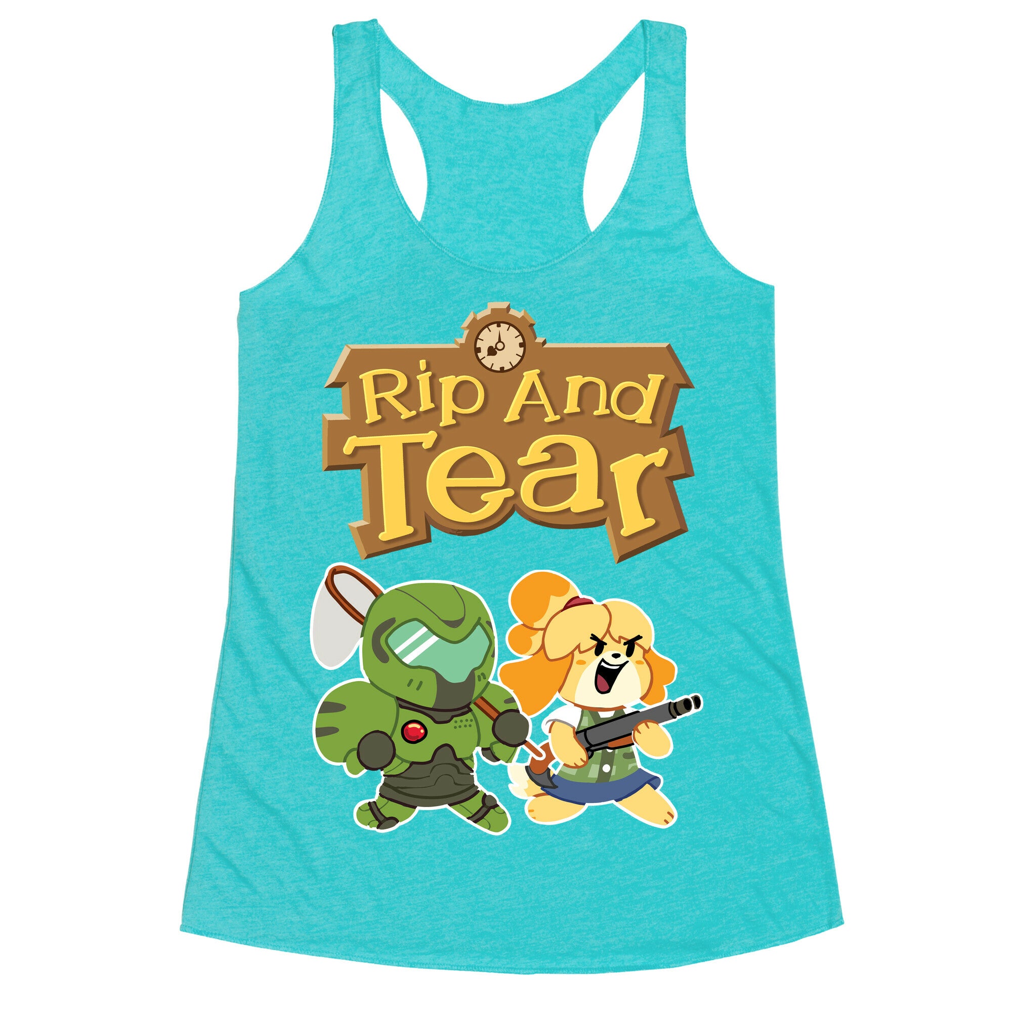 Rip And Tear Racerback Tank