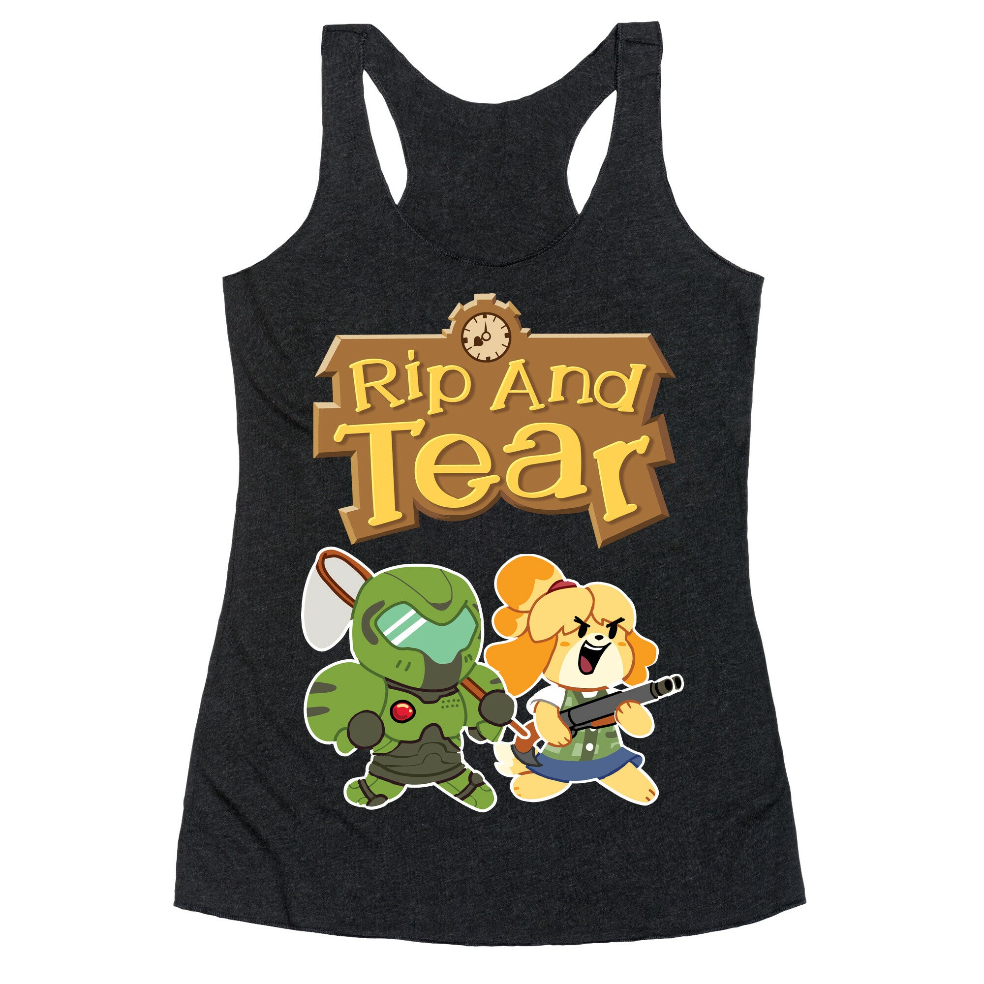 Rip And Tear Racerback Tank