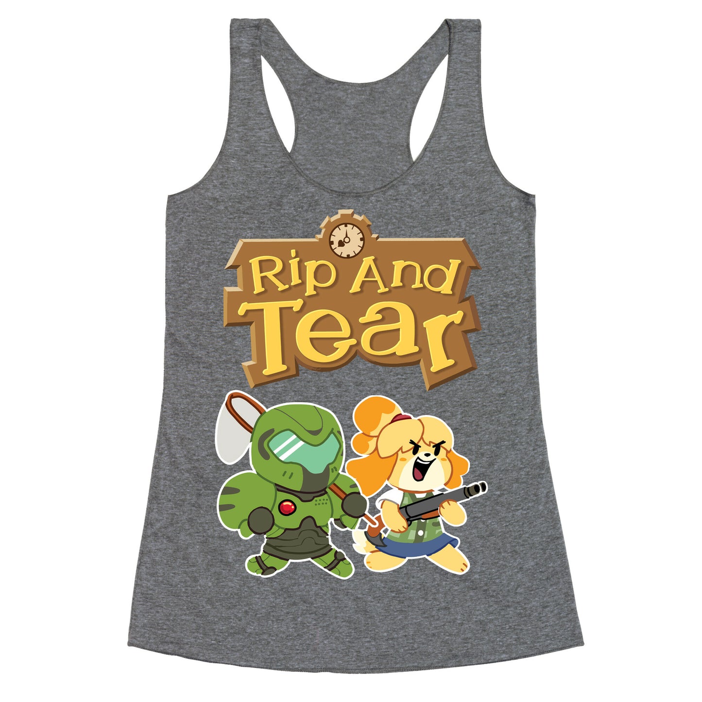 Rip And Tear Racerback Tank