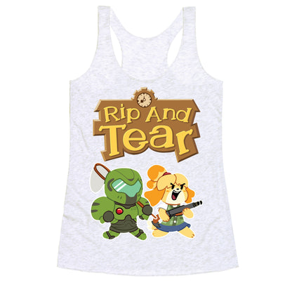 Rip And Tear Racerback Tank