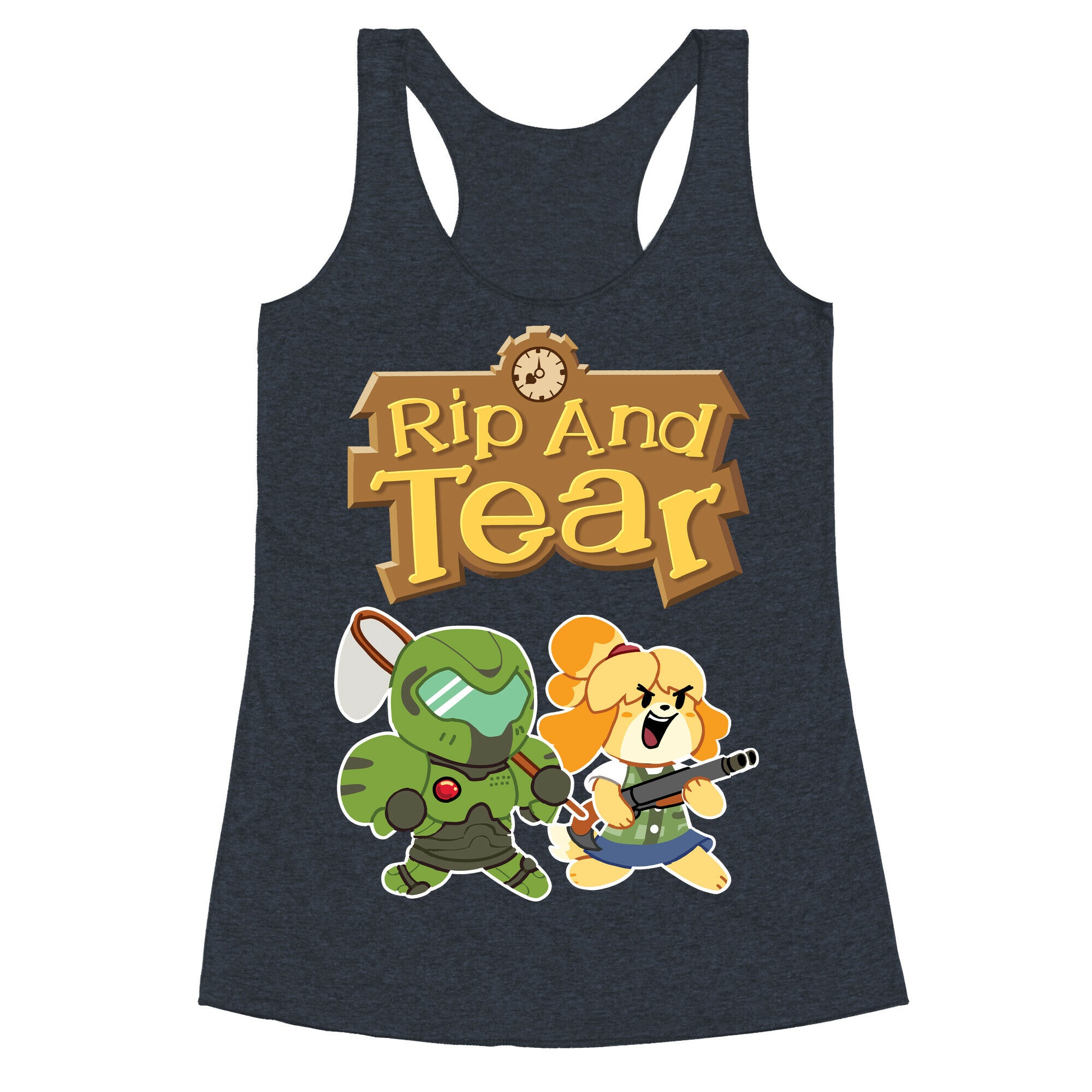 Rip And Tear Racerback Tank