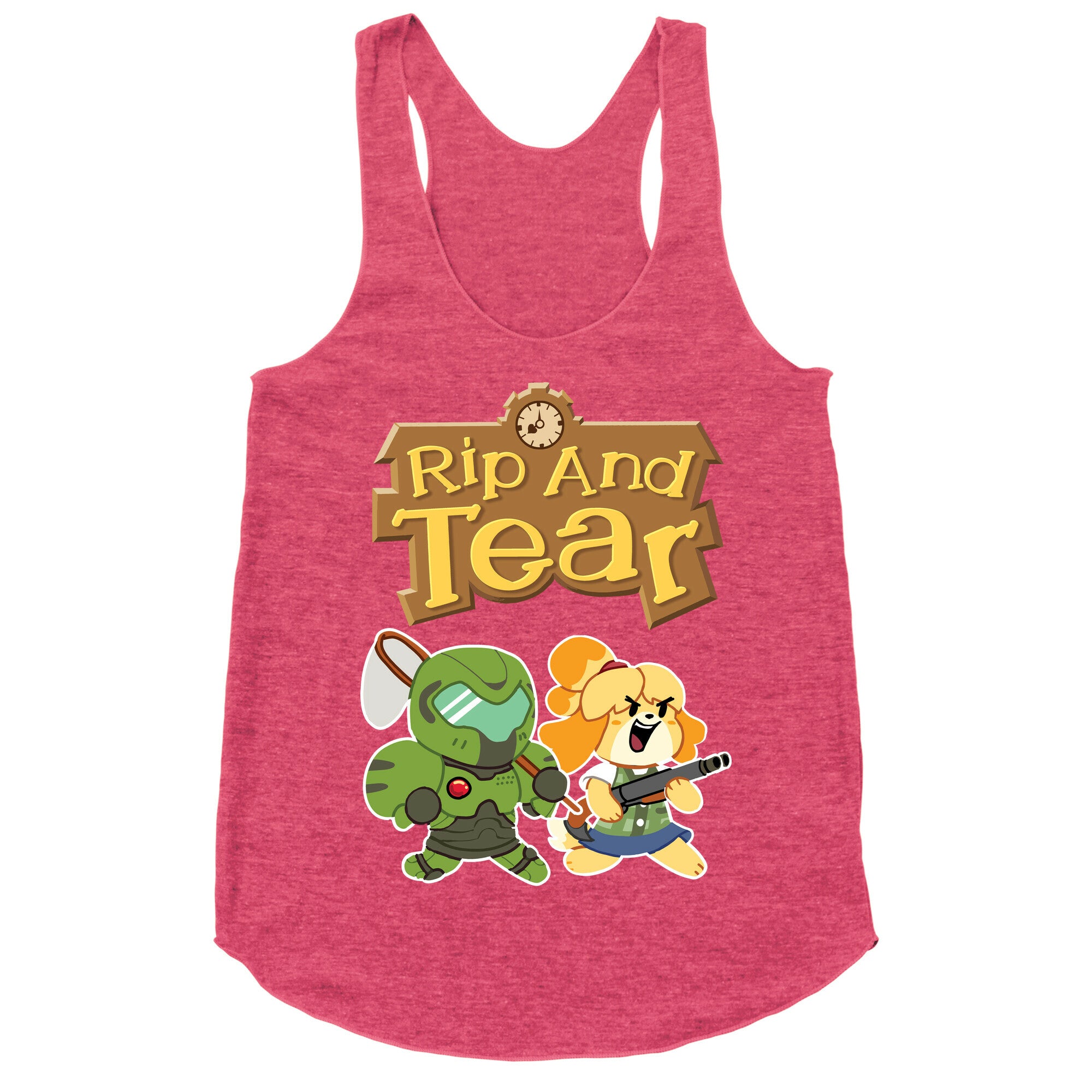 Rip And Tear Racerback Tank