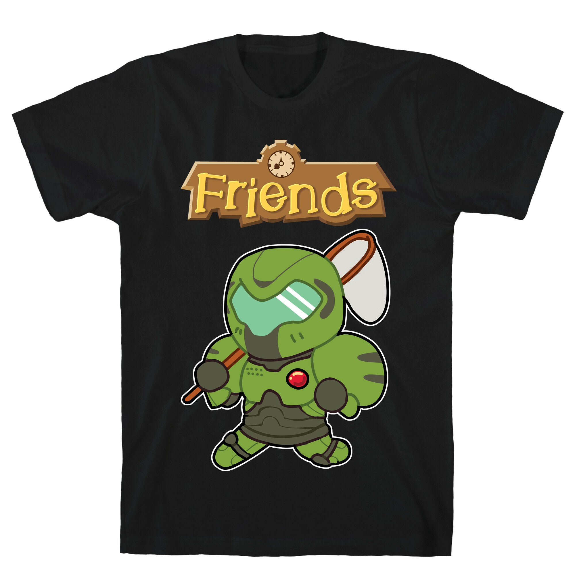 Best Friends Doomguy and Isabelle T-Shirt