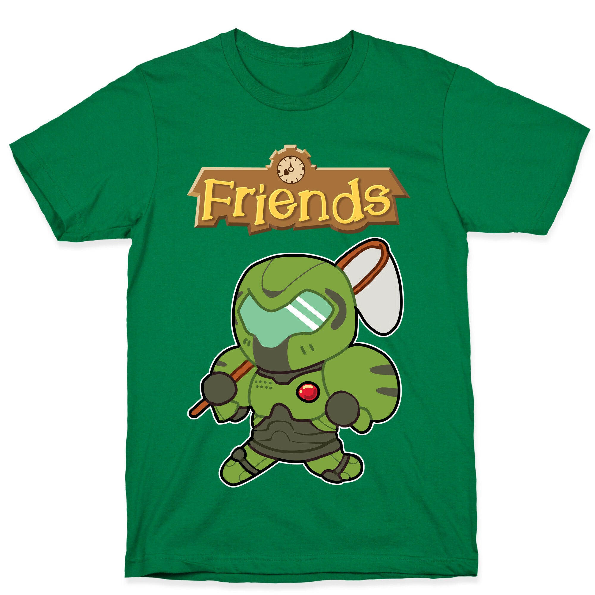 Best Friends Doomguy and Isabelle T-Shirt