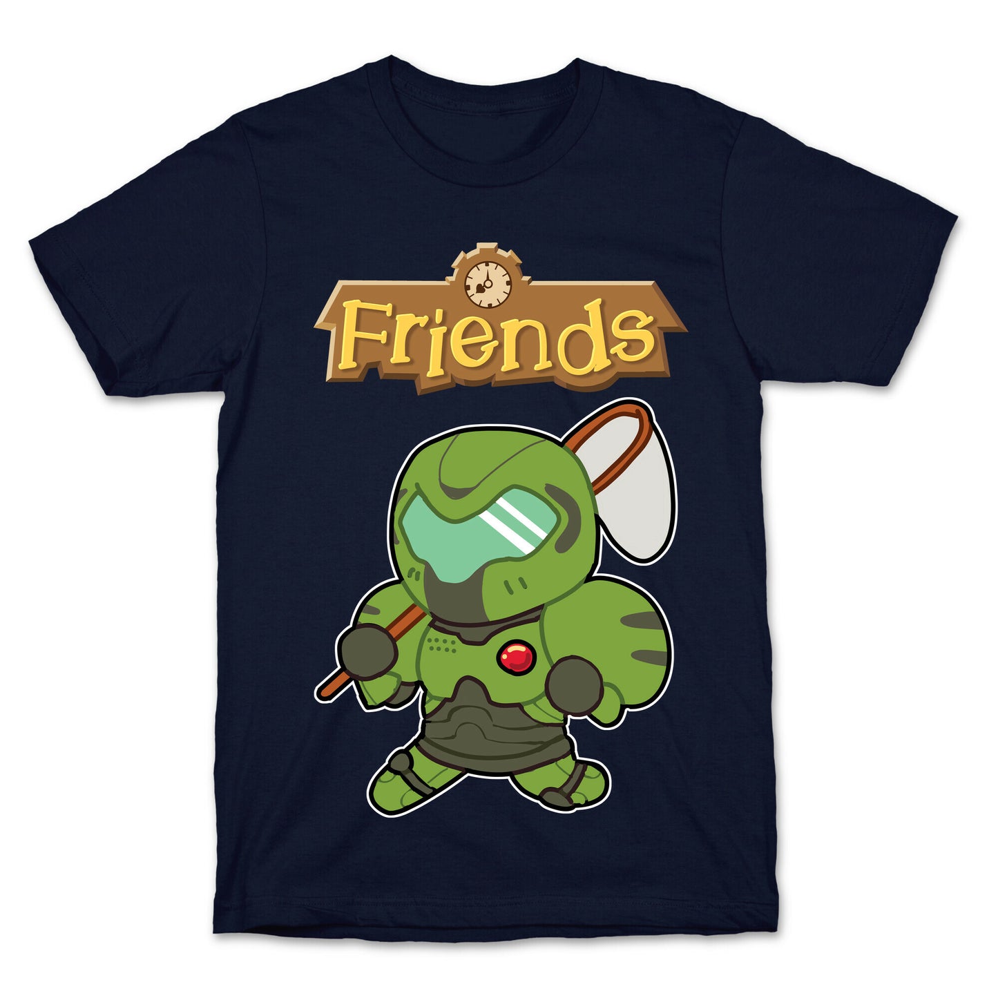 Best Friends Doomguy and Isabelle T-Shirt