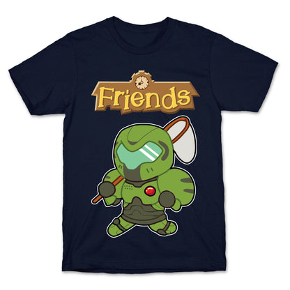 Best Friends Doomguy and Isabelle T-Shirt