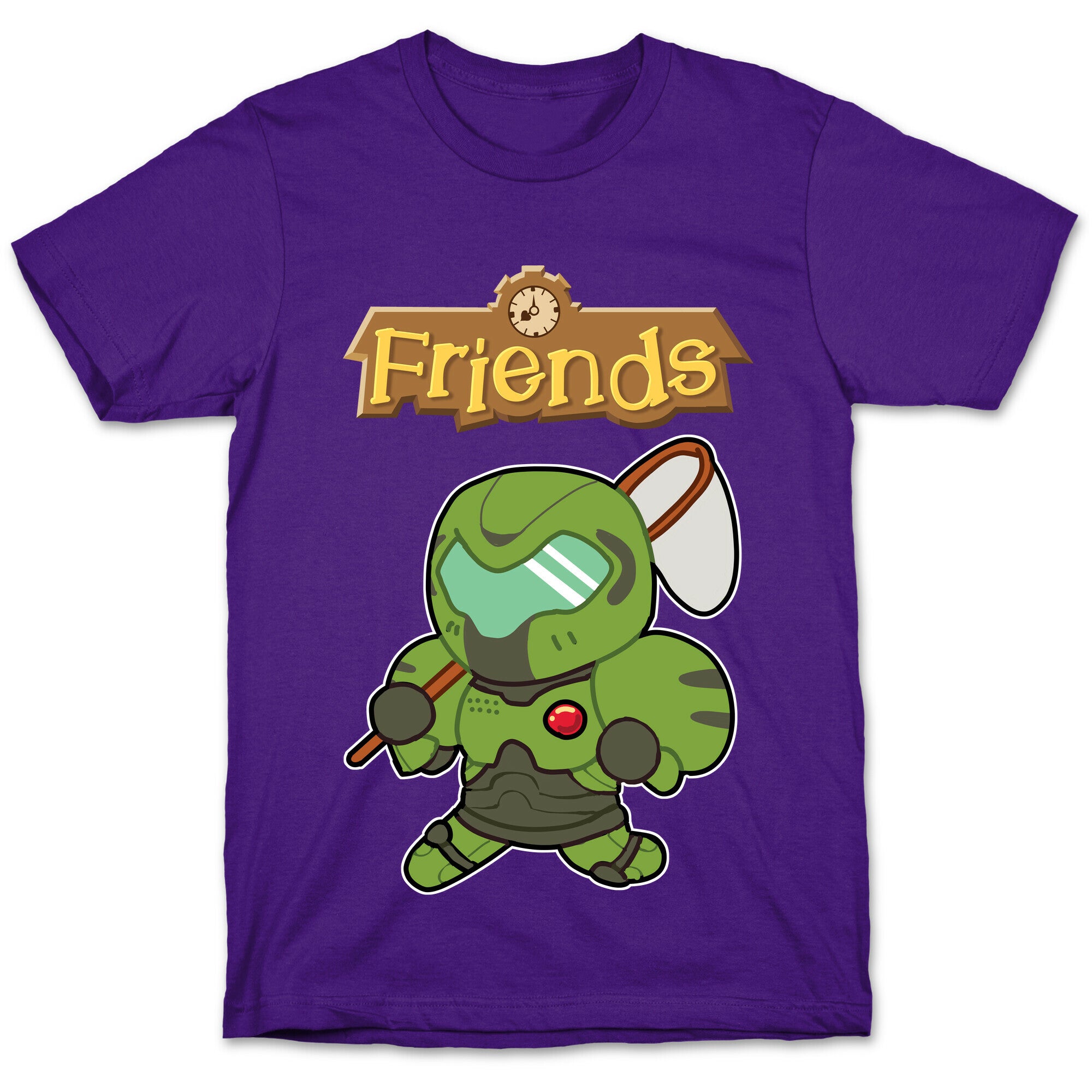 Best Friends Doomguy and Isabelle T-Shirt