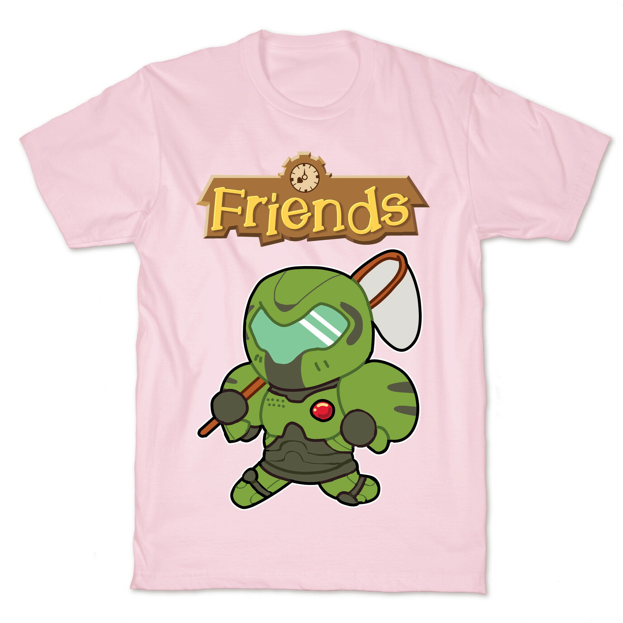 Best Friends Doomguy and Isabelle T-Shirt