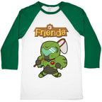 Best Friends Doomguy and Isabelle Baseball Tee