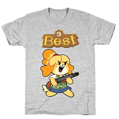Best Friends Doomguy and Isabelle T-Shirt