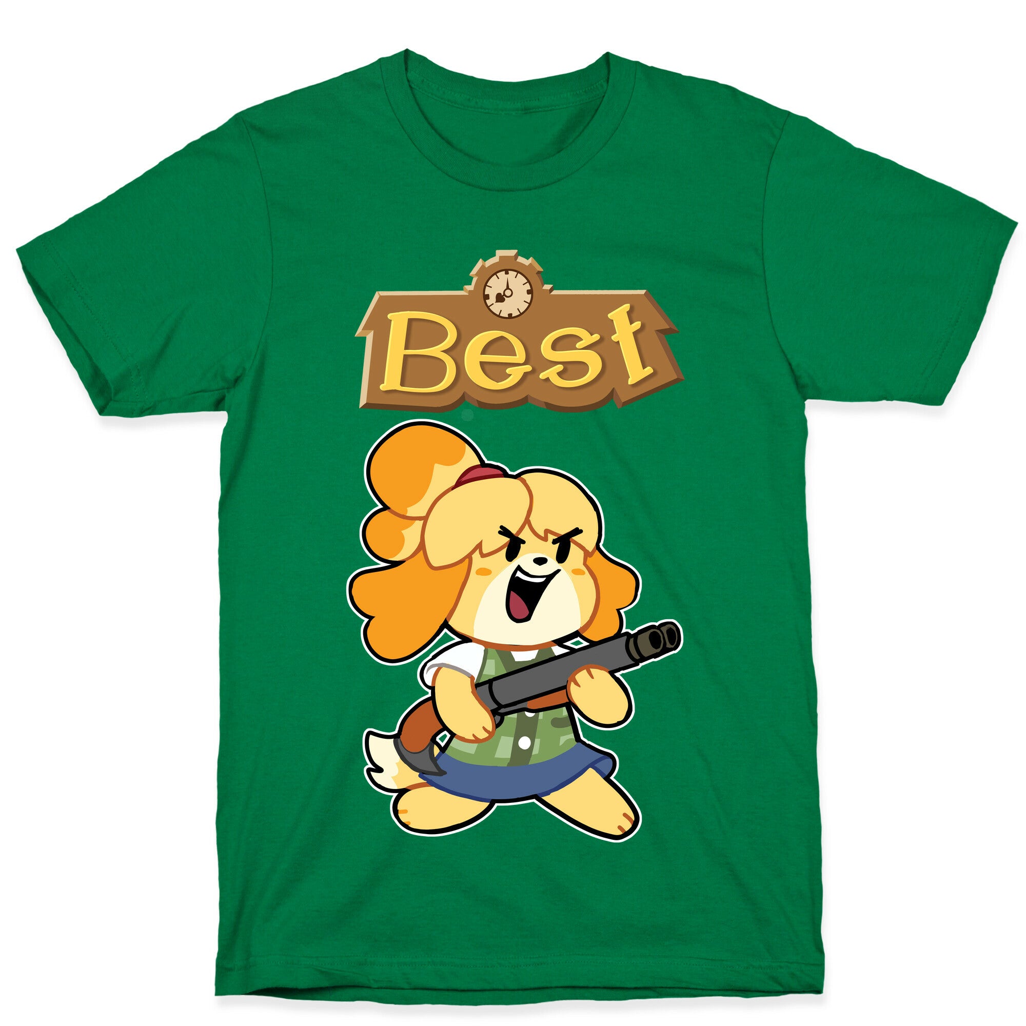 Best Friends Doomguy and Isabelle T-Shirt