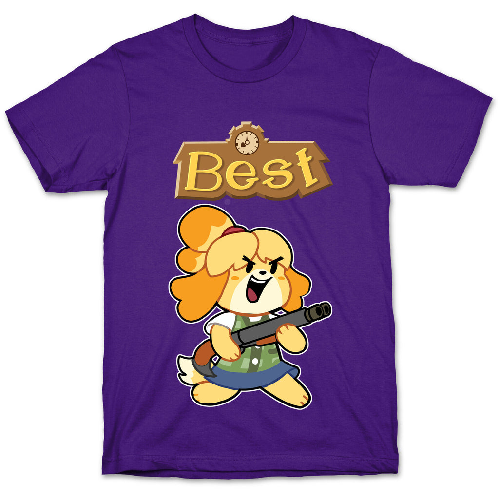 Best Friends Doomguy and Isabelle T-Shirt