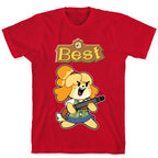 Best Friends Doomguy and Isabelle T-Shirt