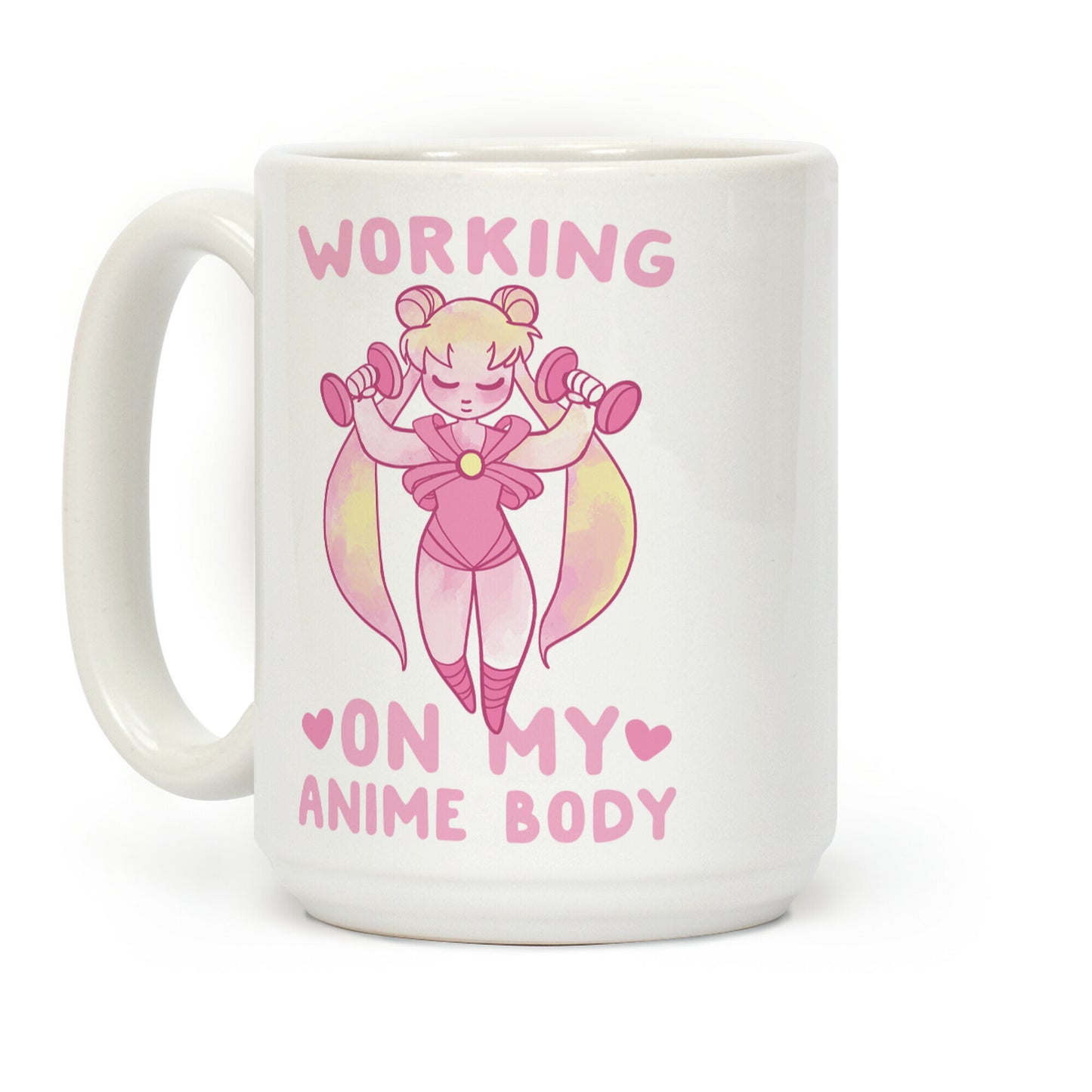 Working On My Anime Body Coffee Mug