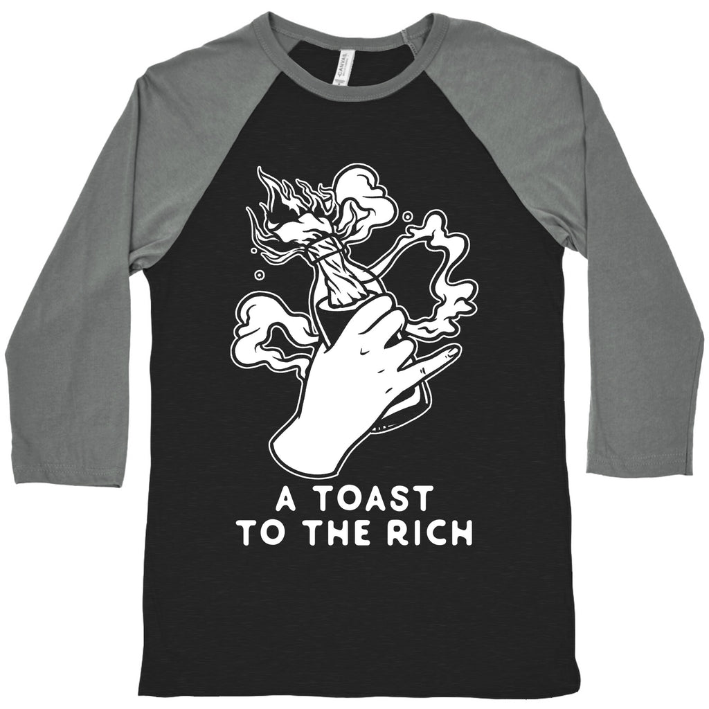 A Toast To The Rich Baseball Tee
