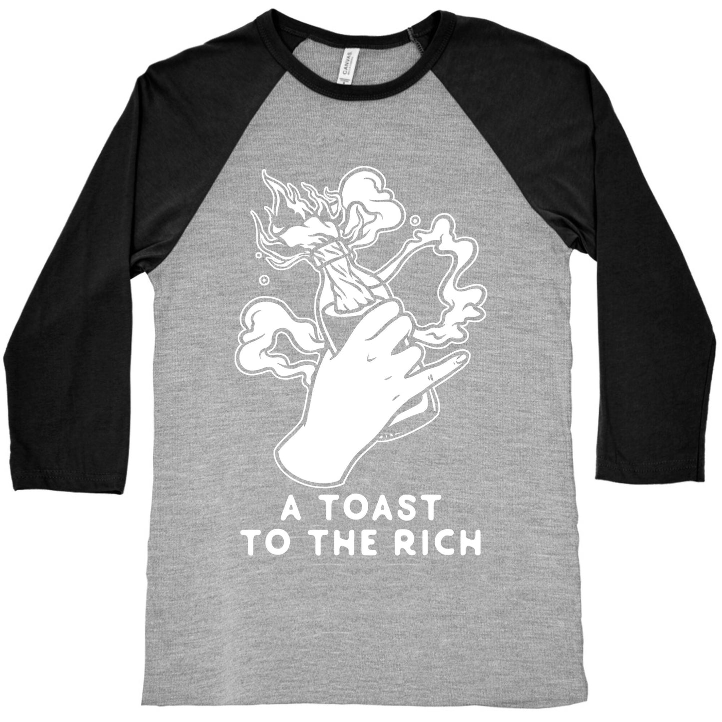 A Toast To The Rich Baseball Tee