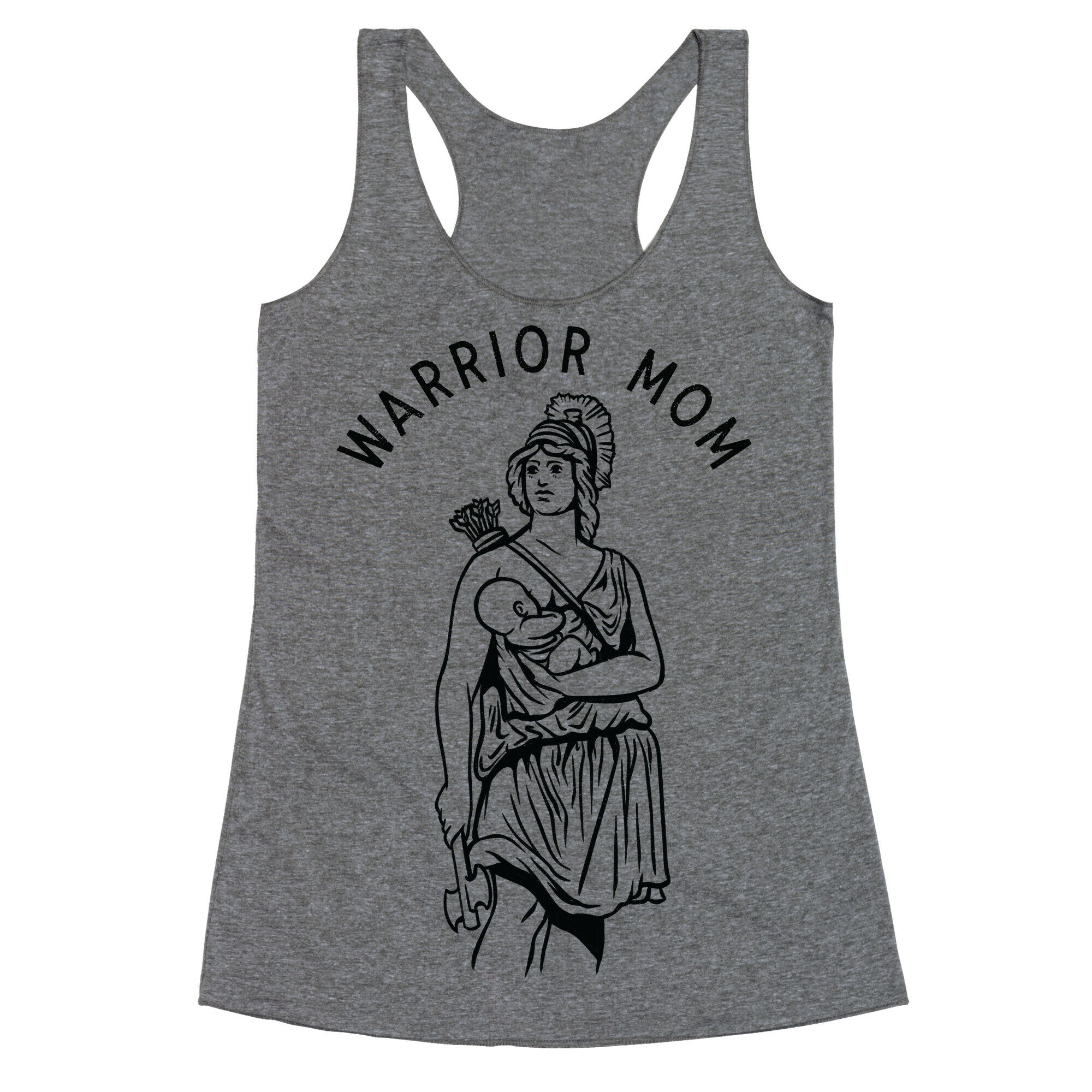 Warrior Mom Racerback Tank