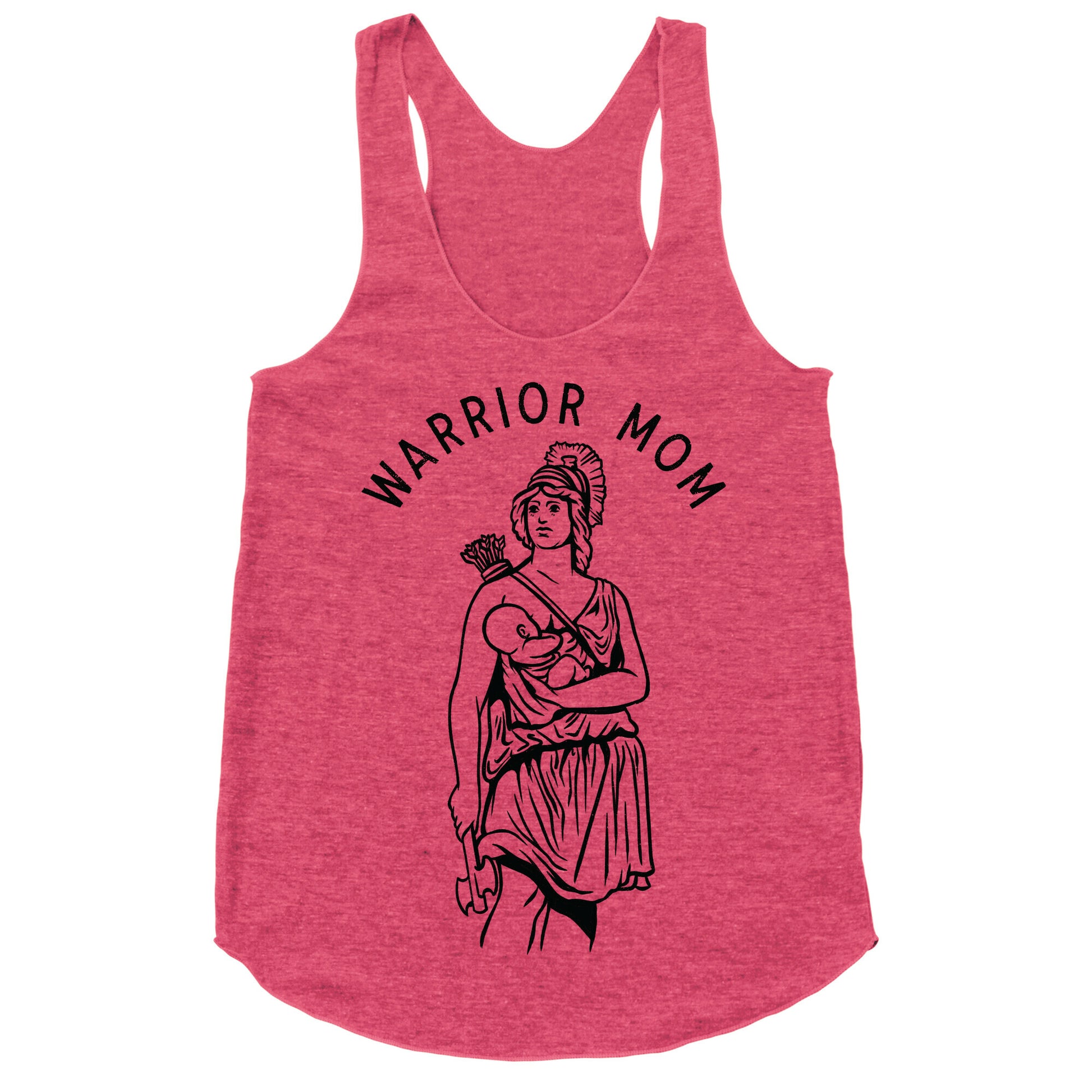 Warrior Mom Racerback Tank
