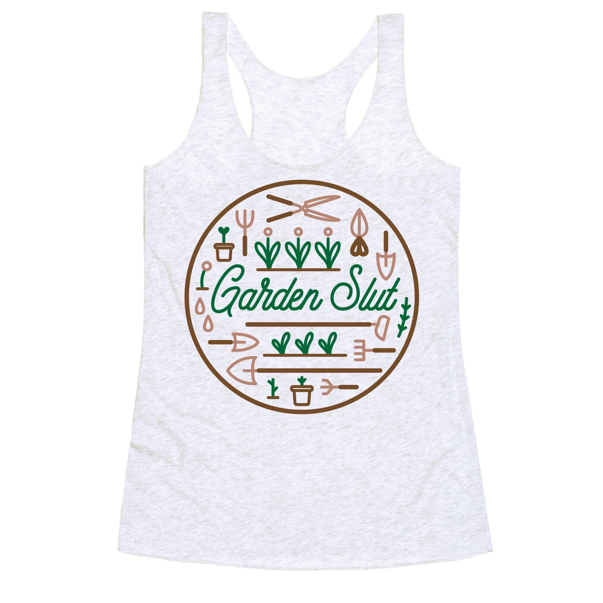 Garden Slut Racerback Tank