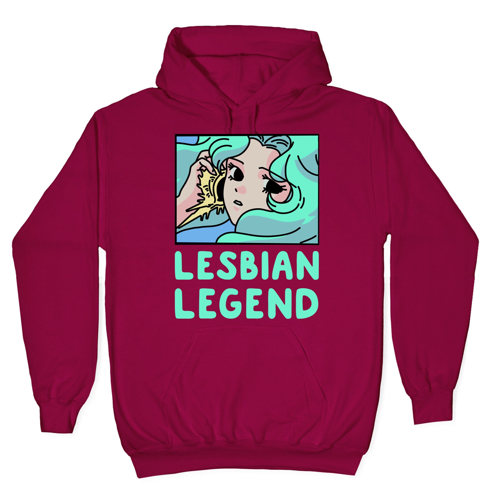 Lesbian Legend Neptune Hoodie