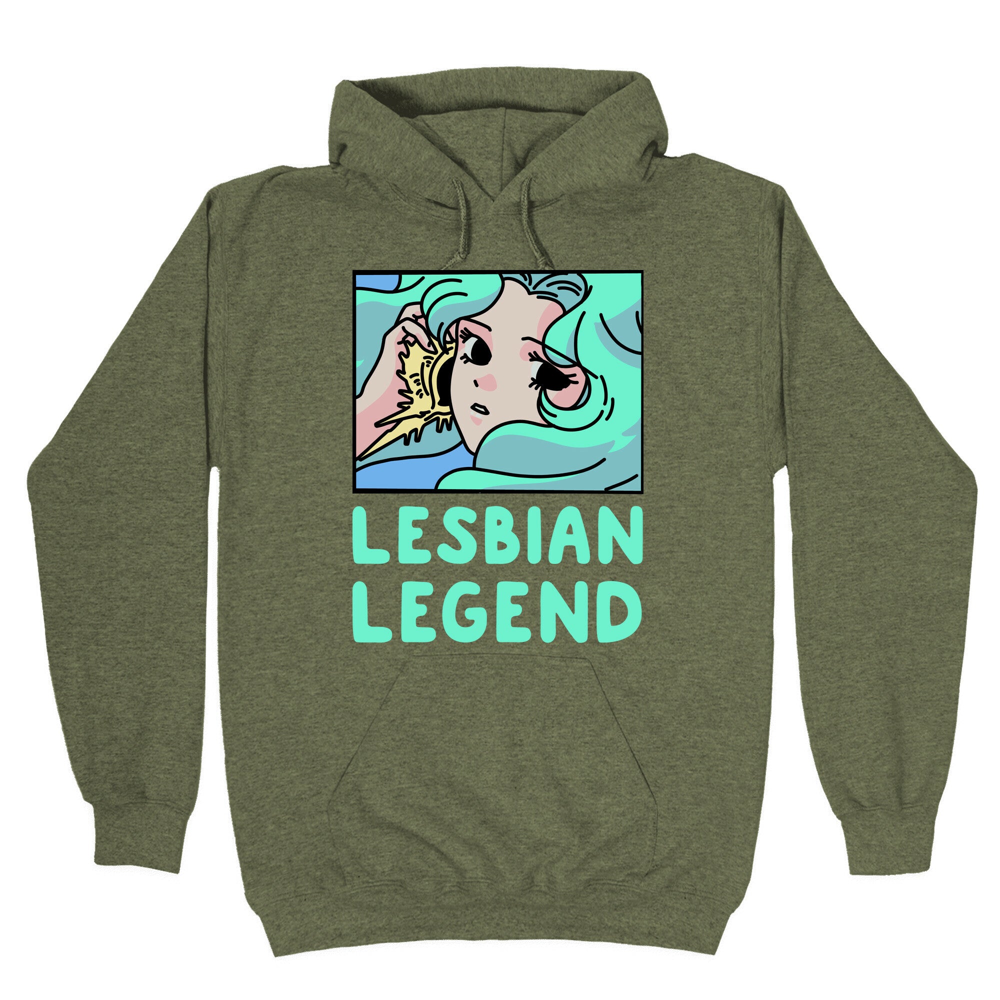 Lesbian Legend Neptune Hoodie