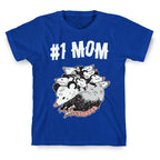 #1 Mom Opossum  T-Shirt