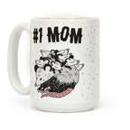 #1 Mom Opossum Coffee Mug