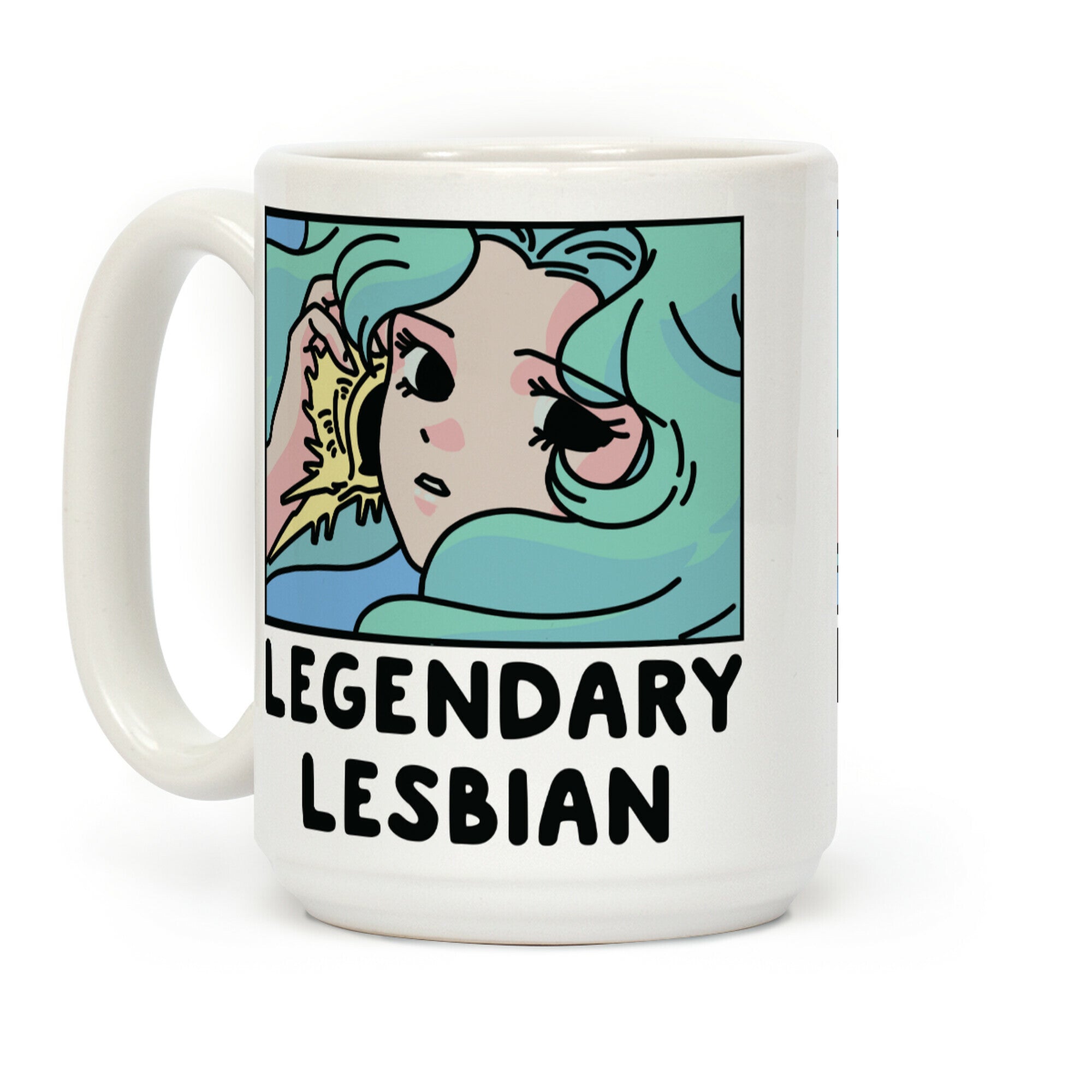 Lesbian Legend Neptune Coffee Mug