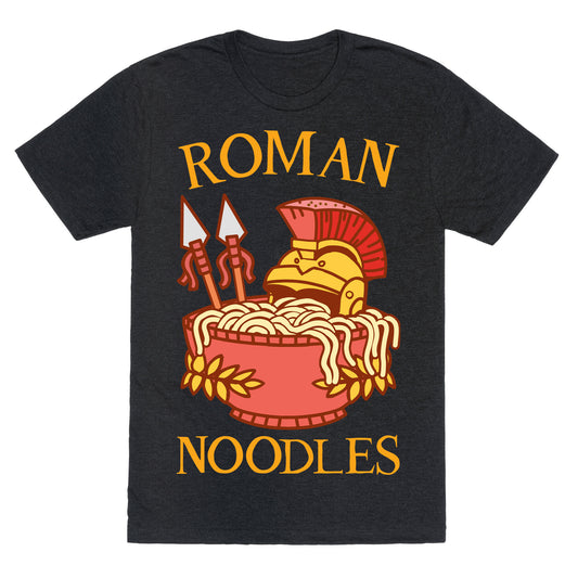 Roman Noodles Unisex Triblend Tee