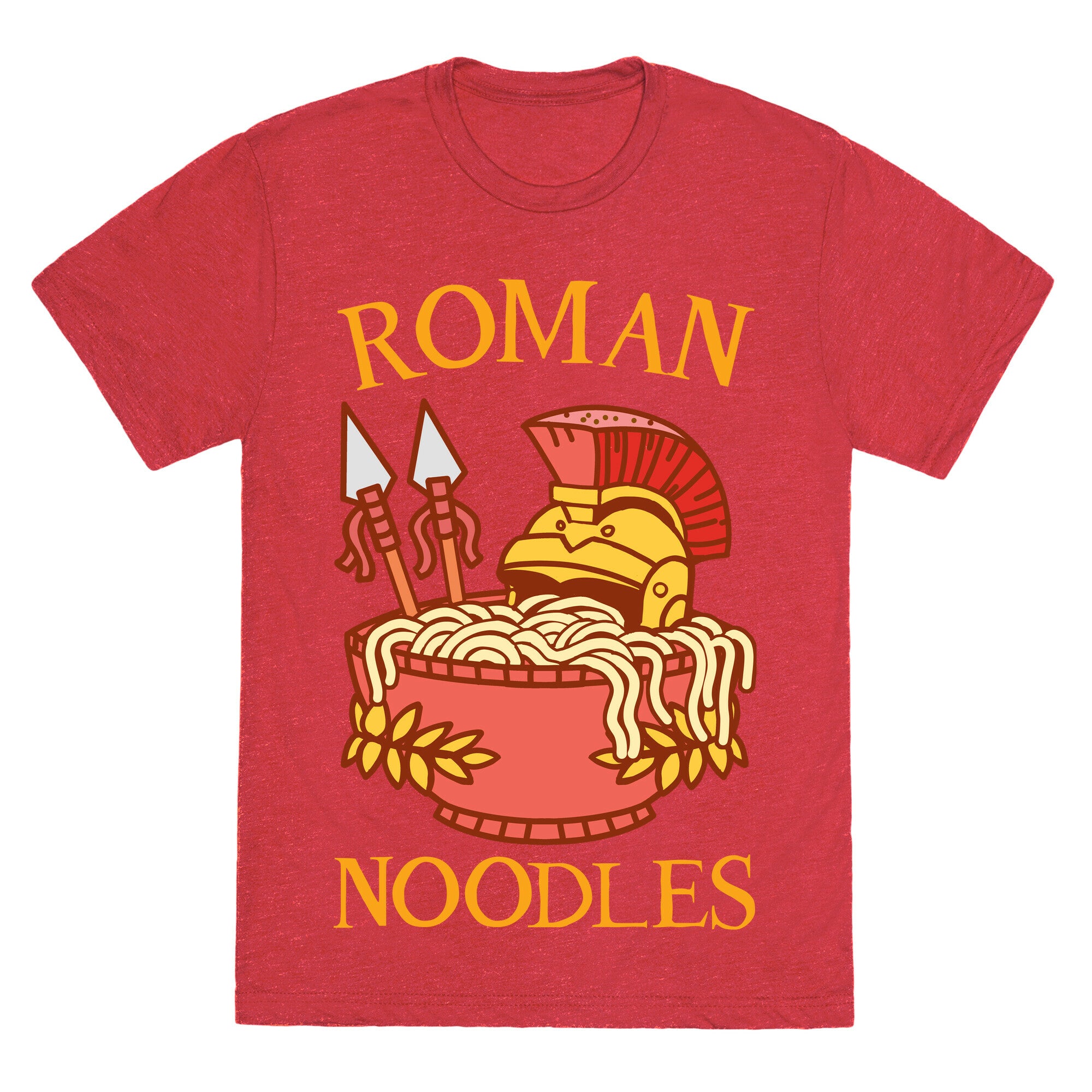 Roman Noodles Unisex Triblend Tee