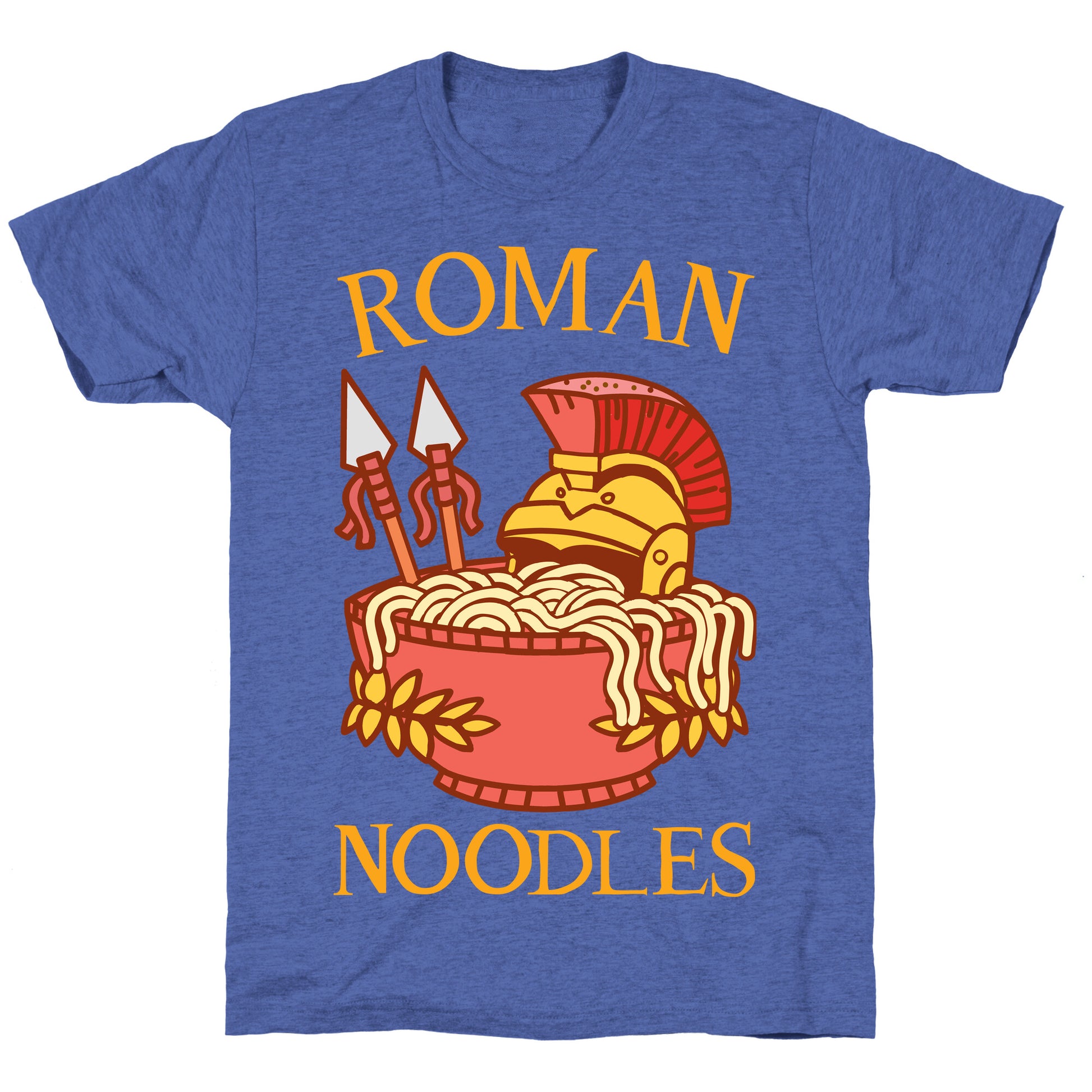 Roman Noodles Unisex Triblend Tee