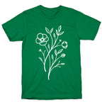 Wildflower Stippled Tattoo T-Shirt