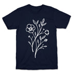 Wildflower Stippled Tattoo T-Shirt