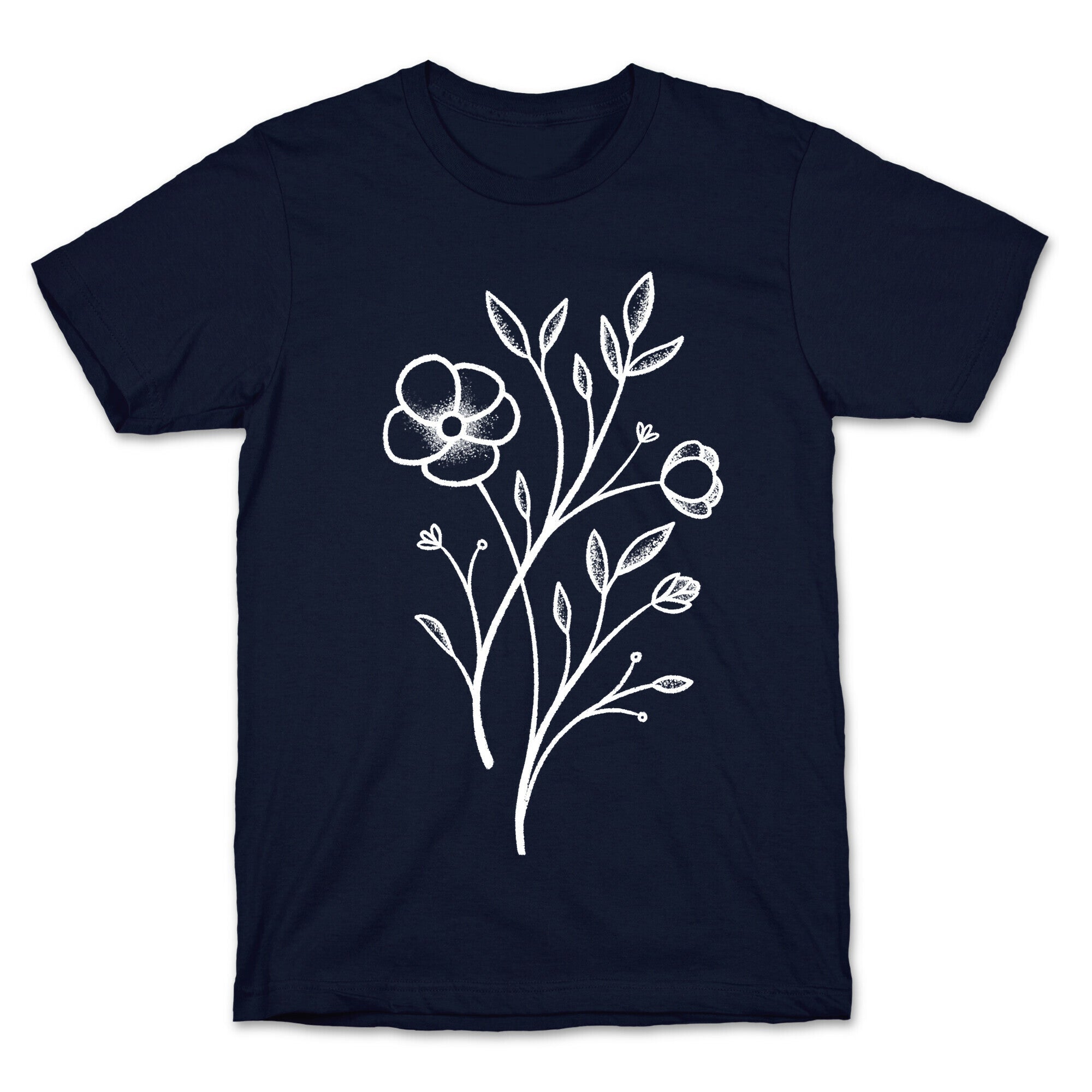 Wildflower Stippled Tattoo T-Shirt