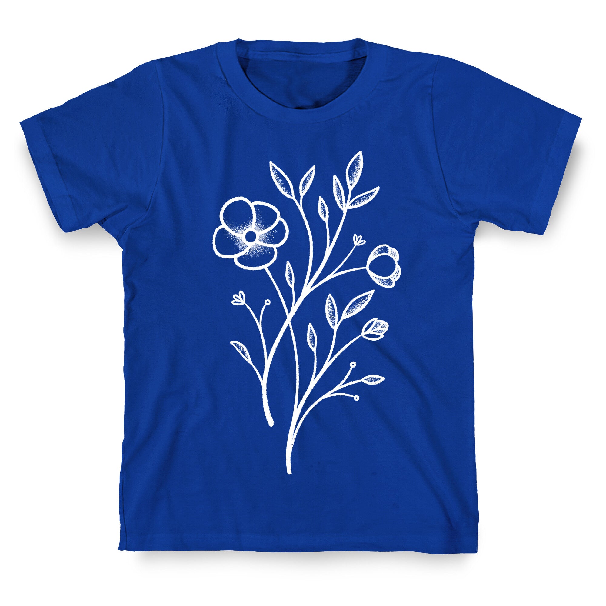 Wildflower Stippled Tattoo T-Shirt