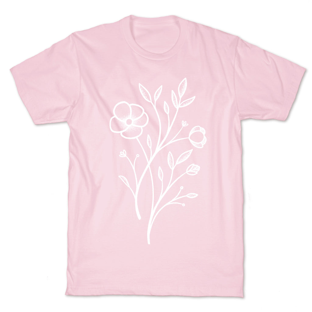 Wildflower Stippled Tattoo T-Shirt