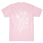 Wildflower Stippled Tattoo T-Shirt