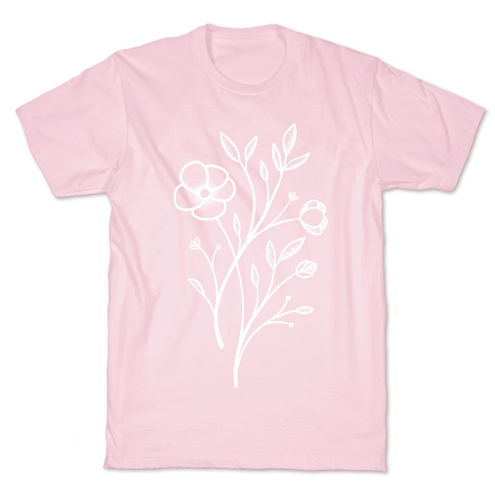 Wildflower Stippled Tattoo T-Shirt
