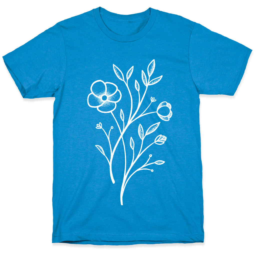Wildflower Stippled Tattoo T-Shirt