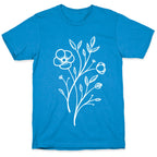 Wildflower Stippled Tattoo T-Shirt