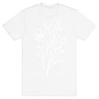 Wildflower Stippled Tattoo T-Shirt