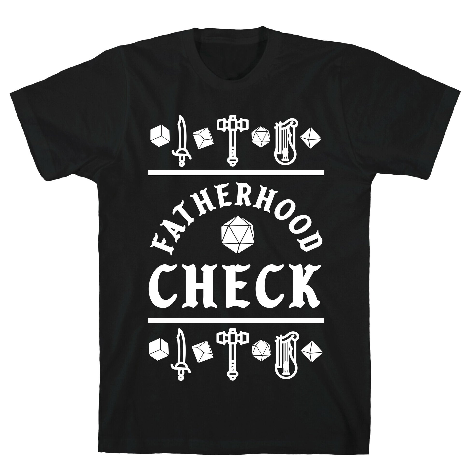 Fatherhood Check T-Shirt