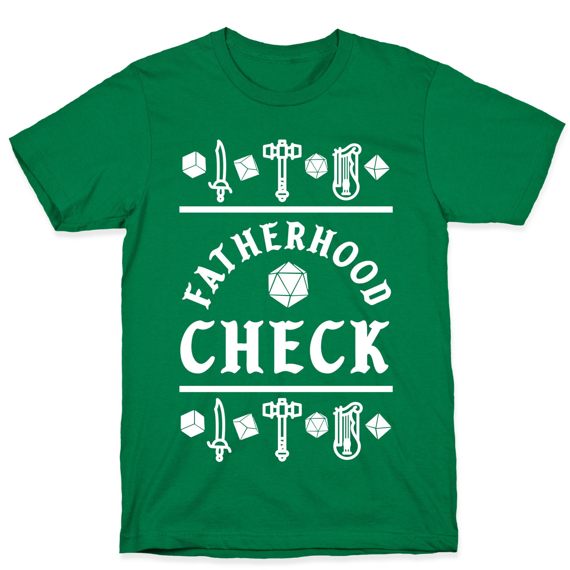 Fatherhood Check T-Shirt