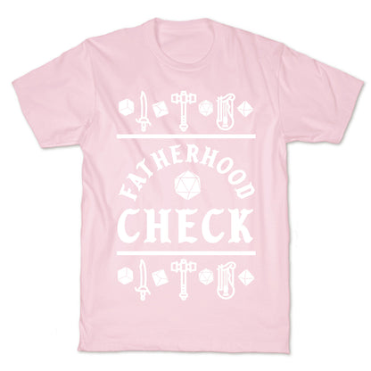 Fatherhood Check T-Shirt